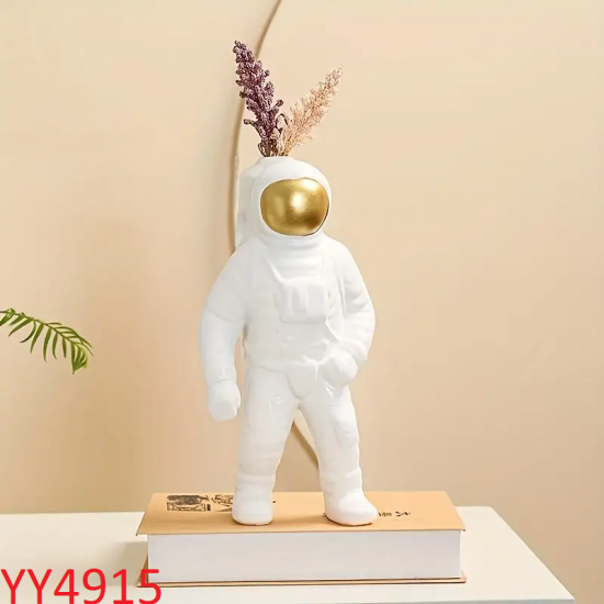 YY4915 Astronot Heykeli Biblo Silikon Kalıp: Uzayın Gizemlerini Sanatınıza Taşıyın - Keşif Tutkusunu Yükseltin!