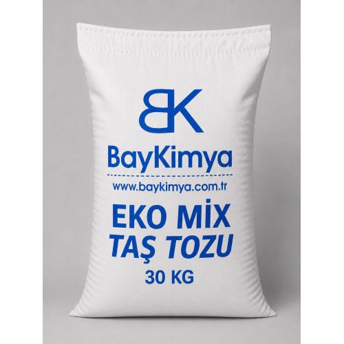 EKOMİX TAŞ TOZU - 30 KG TEK AMBALAJ