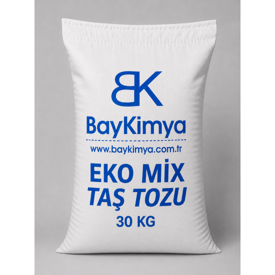 EKOMİX TAŞ TOZU - 30 KG TEK AMBALAJ