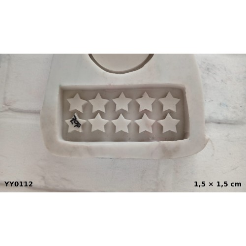 YY0112 Çoklu Yıldız Figürleri Silikon Kalıp