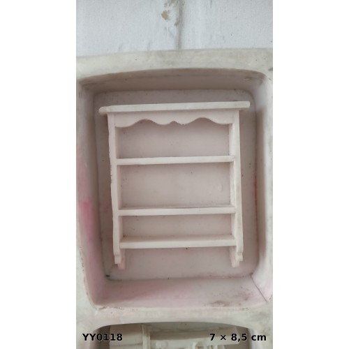 YY0118 Mini Raflı Dolap Silikon Kalıp