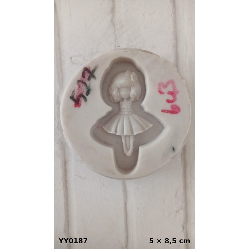 YY0187 Küçük Kız Silikon Kalıp