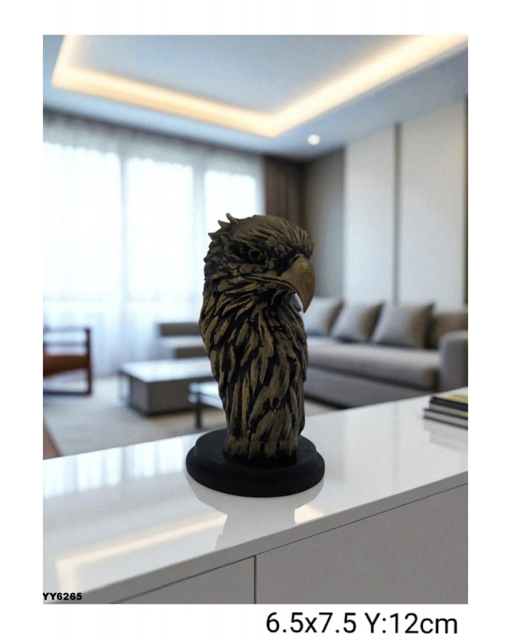YY6265 Kartal Büst Model Silikon Kalıp YY6265 Kartal Büst Model Silikon Kalıp