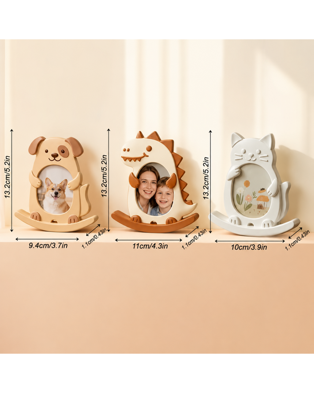 YY6298 4 Parça 3 Ayrı Tasarım Model Çerçeve Silikon Kalıp