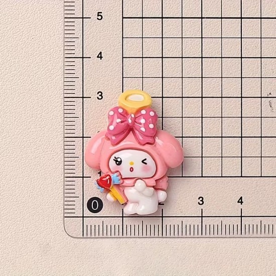 YY6299 Çizgi Film Karakterleri Kuromi Hello Kitty Biblo Silikon Kalıp