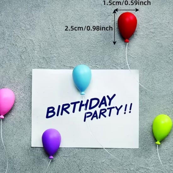 YY6306 6 Adet Uçan Balon - 2 Boyutlu Silikon Kalıp