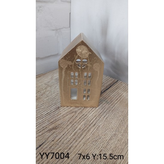 YY7004 Ev Tasarımlı Mumluk Silikon Kalıp
