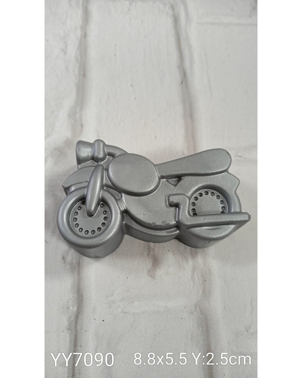 YY7090 Motorbisiklet - 2D Biblo Silikon Kalıp YY7090 Motorbisiklet - 2D Biblo Silikon Kalıp