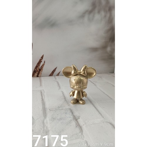 YY7175 Minnie Mouse Biblo Silikon Kalıp