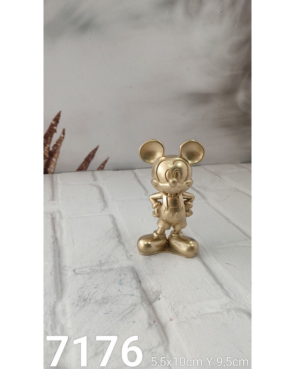 YY7176 Mickey Mouse Biblo Silikon Kalıp YY7176 Mickey Mouse Biblo Silikon Kalıp