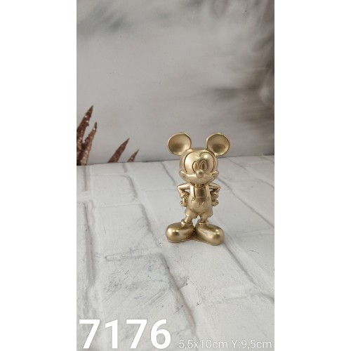 YY7176 Mickey Mouse Biblo Silikon Kalıp