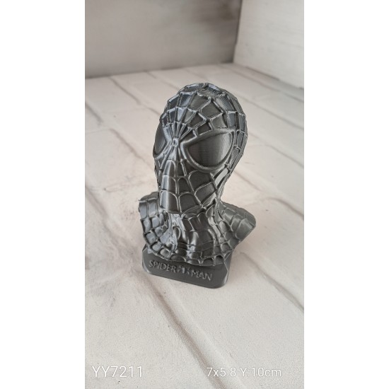 YY7211 Spider Man Büst Biblo Silikon Kalıp