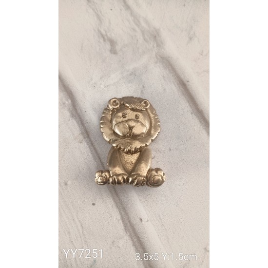 YY7251 Aslan 2D Biblo Silikon Kalıp