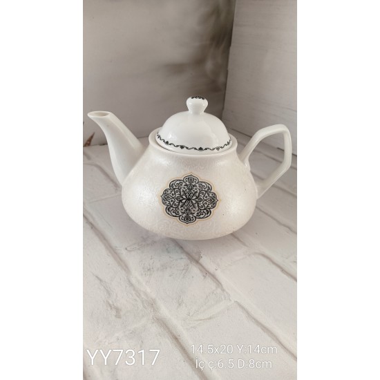 YY7317 Kapakli Çay Demliği Mumluk Biblo Silikon Kalıp
