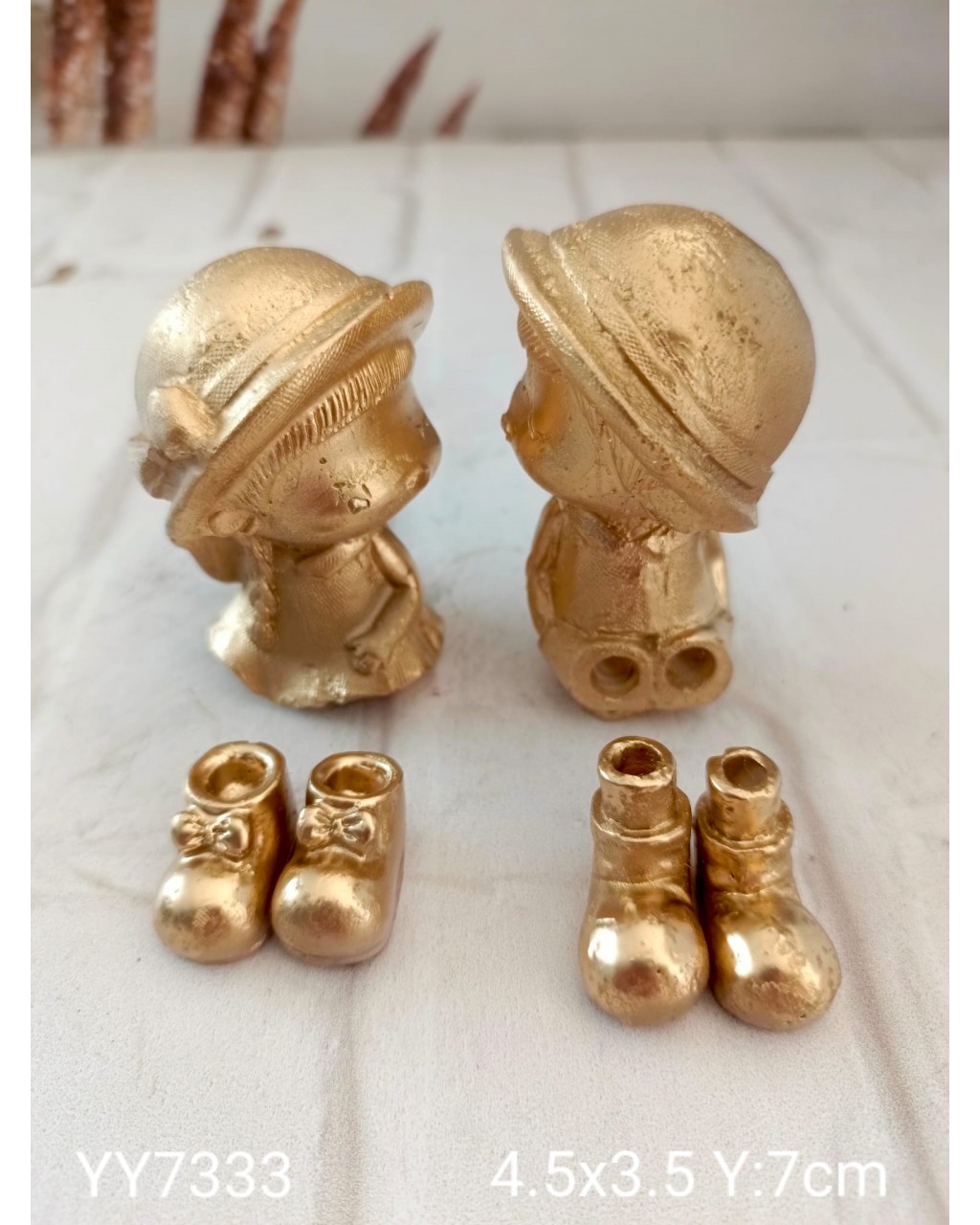 YY7333 Mini Ayicik Figürleri Biblo Silikon Kalıp