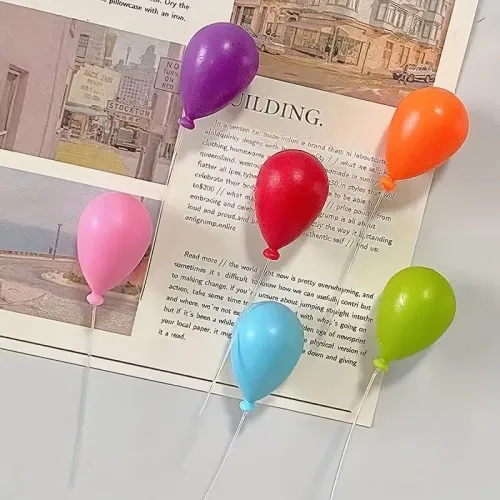 YY6306 6 Adet Uçan Balon - 2 Boyutlu Silikon Kalıp