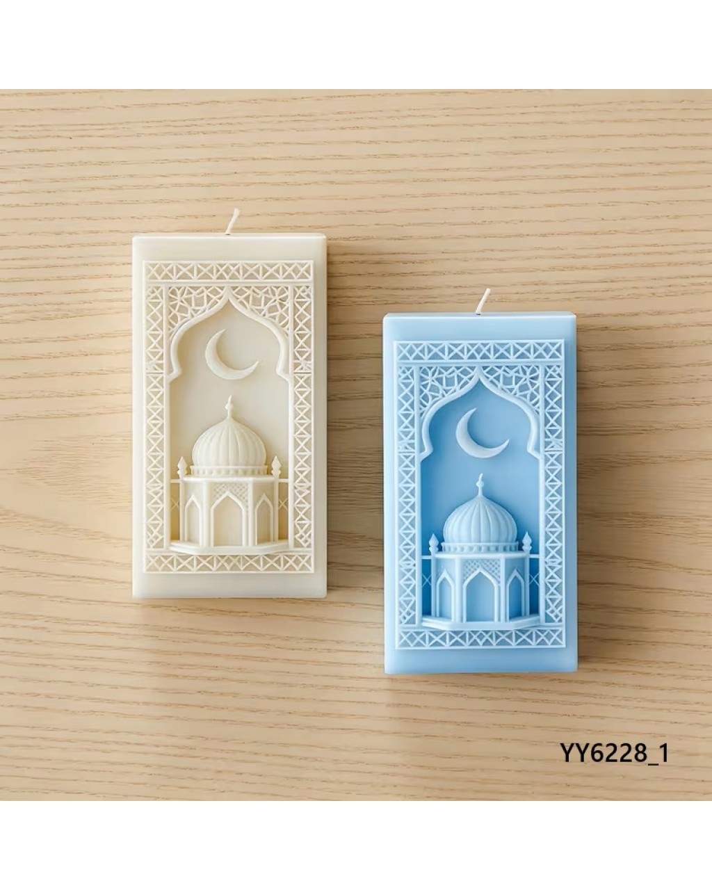YY6228 – Cami Temalı Mum Silikon Kalıp