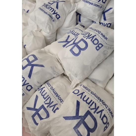 BAY KİMYA KOKULU (KOKUSUZDUR) TAŞ TOZU BEYAZ 1 ÇUVAL 5'ER KG'LIK PAKETLER 30 KG