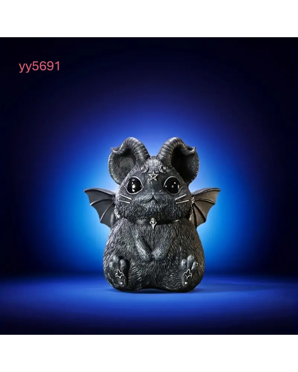 YY5691 MARCHİLLİAS Gotik Çinçila Figürü Biblo Silikon Kalıp – Farklı ve Etkileyici Dekoratif Hediye!