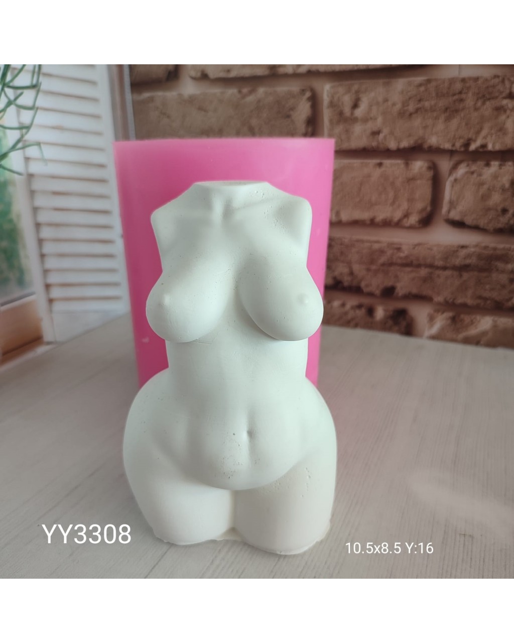 YY3308-Hamile Kadın Mum Modeli