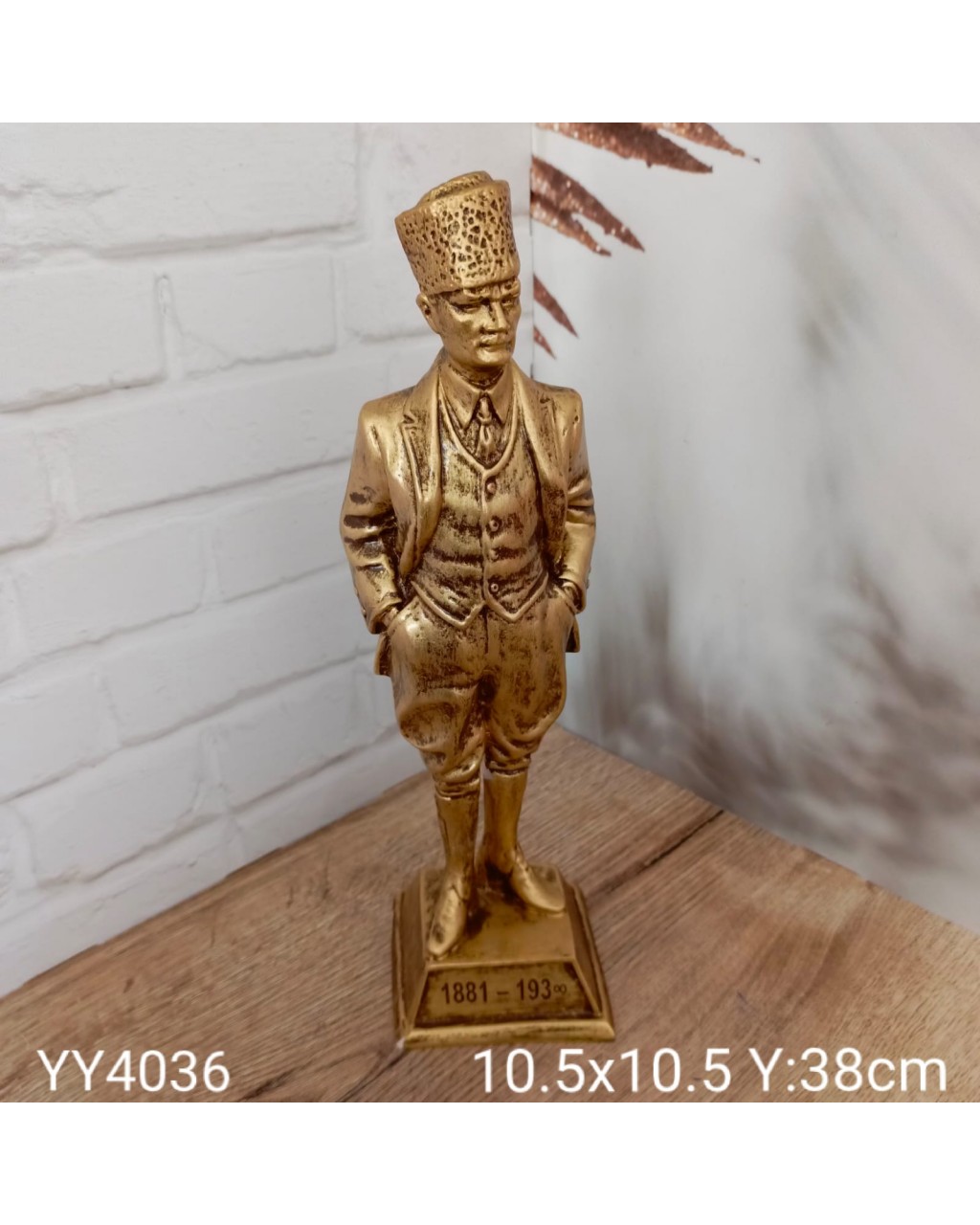 YY4036 -  Atatürk Biblo Silikon Kalıp