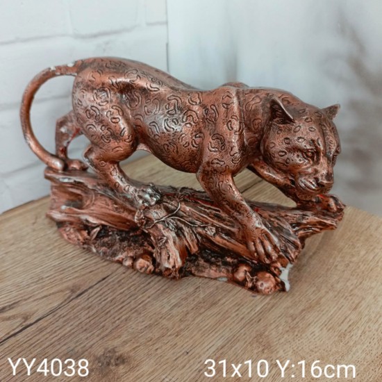 Leopar Biblo Silikon Kalıp • El Yapımı Güç ve Asalet Temalı Dekor için Hediye Seçeneği!