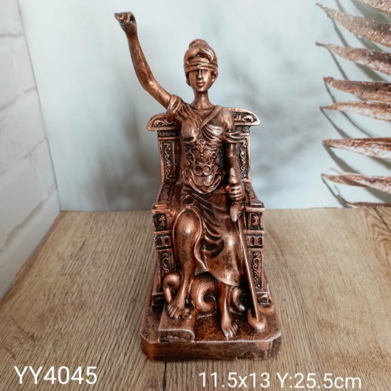 YY4045 Themis Biblo Heykel: Adaletin Sembolü Olarak Anlamlı Hediye!