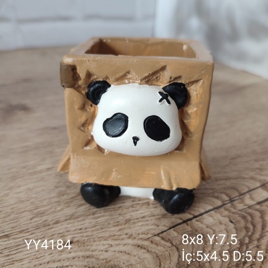 YY4184 Pandalı Kutu Saksı