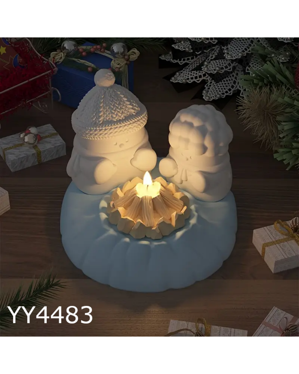 YY4483 Isınan Kardan Adamlar Mumluk Silikon Kalıp – Sıcacık ve Sevimli Hediye! YY4483 Isınan Kardan Adamlar Mumluk Silikon Kalıp – Sıcacık ve Sevimli Hediye!