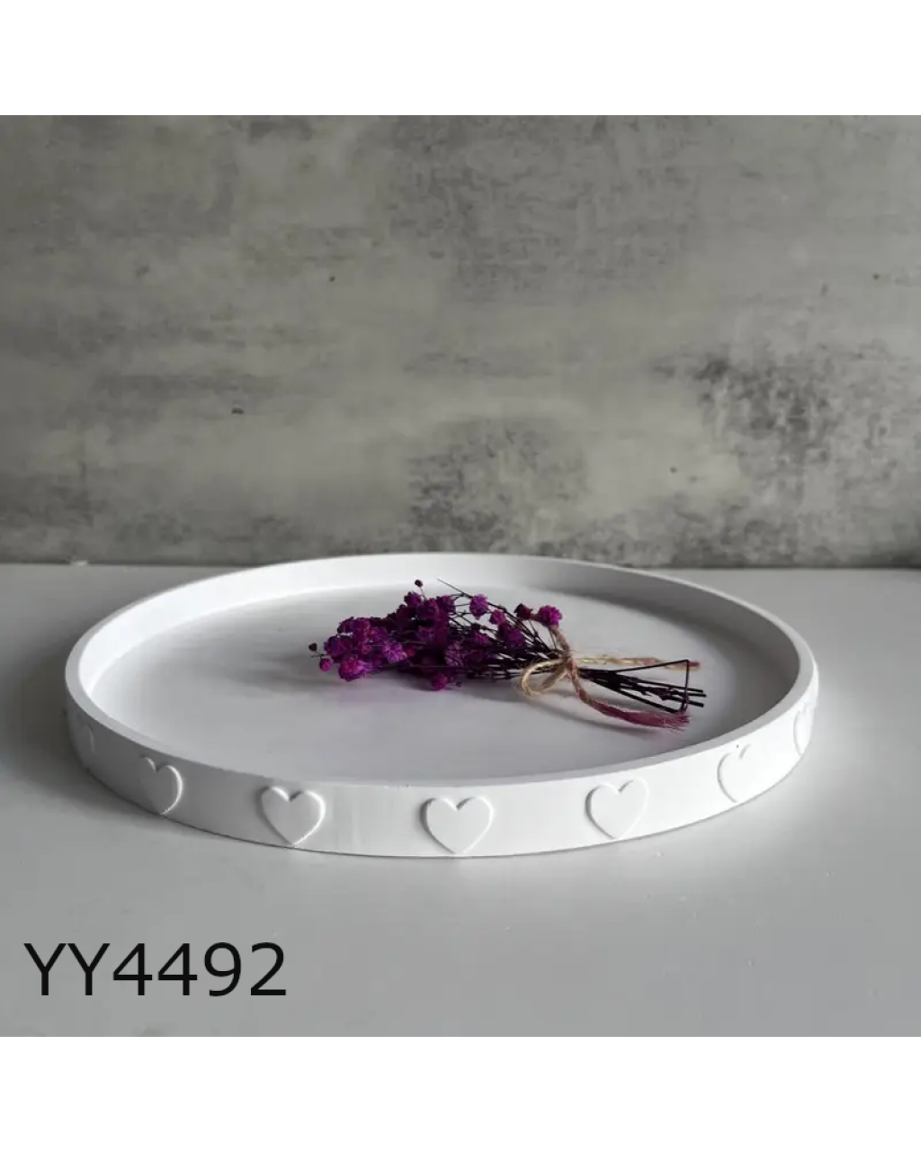 YY4492 - KALPLİ YUVARLAK SUNUMLUK - SİLİKON KALIP YY4492 - KALPLİ YUVARLAK SUNUMLUK - SİLİKON KALIP