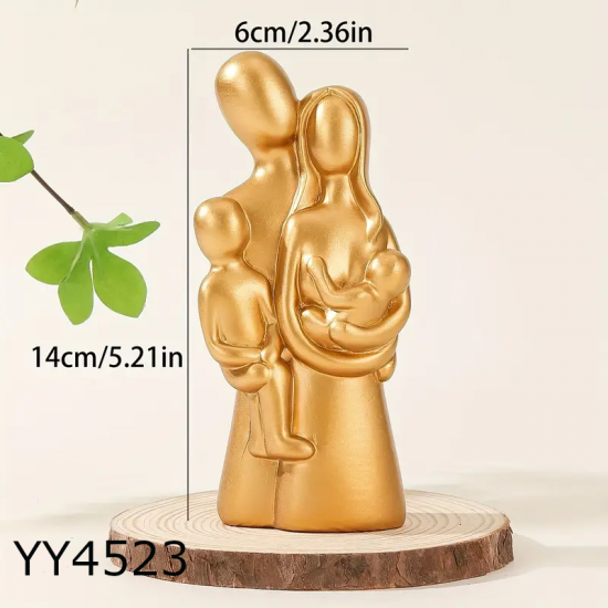 YY4523 SOYUT AİLE BİBLO SİLİKON KALIP: ANNELER GÜNÜ'NDE SEVDİKLERİNİZE ANLAM DOLU BİR HEDİYE SEÇENEKLERİ!