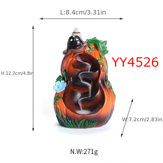 YY4526 - BALKABAĞI GERİ AKIŞ TÜTSÜ - SİLİKON KALIP 