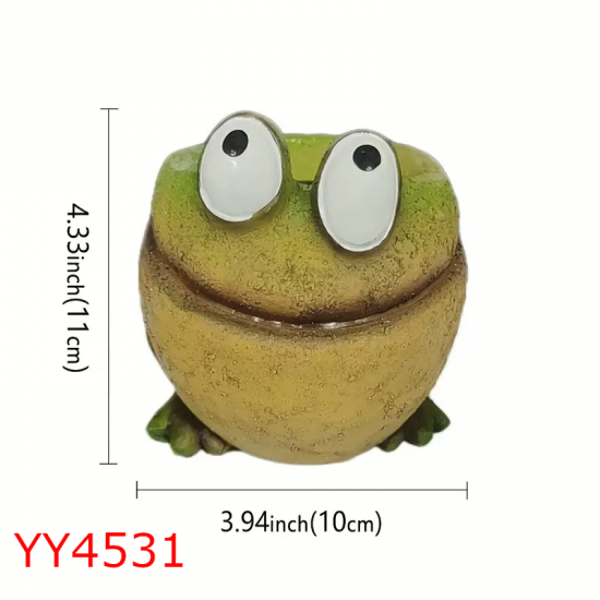 YY4531 Kurbağa Saksı Silikon Kalıp – Sevimli ve Eğlenceli Hediye!