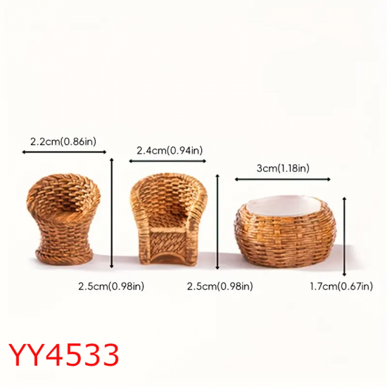 YY4533 - MİNİ MOBİLYA BİBLO - SİLİKON KALIP YY4533 - MİNİ MOBİLYA BİBLO - SİLİKON KALIP