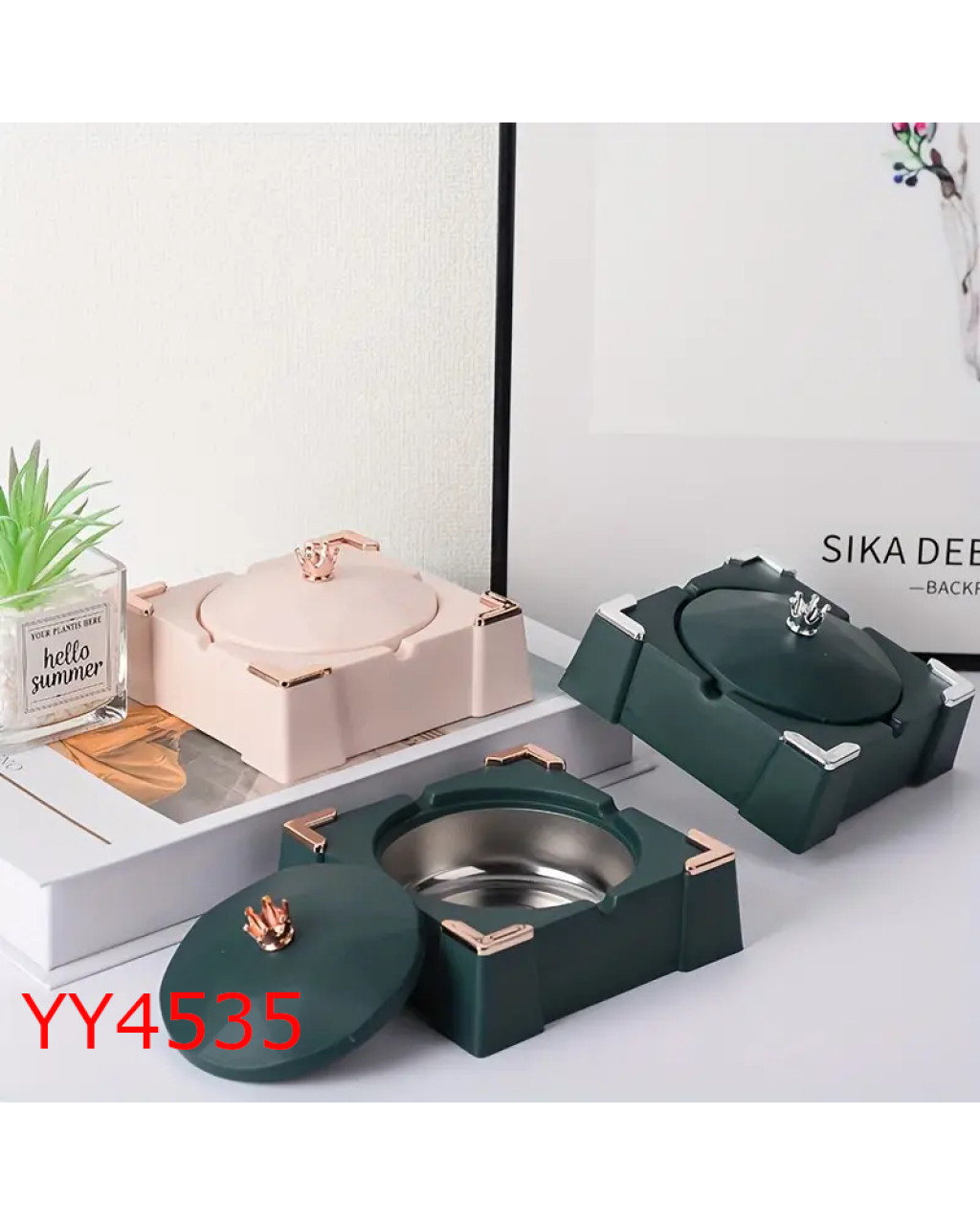 YY4535 Tasarım Küllük - Takı Kutusu Silikon Kalıp – Şık ve Fonksiyonel Dekoratif Hediye!