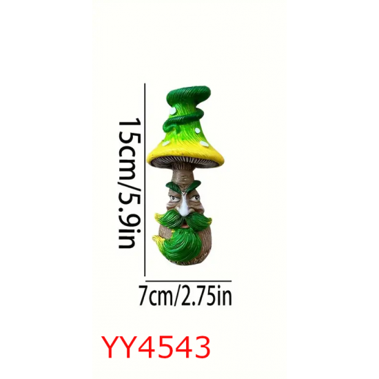 YY4543 - MANTAR ELF BİBLO - SİLİKON KALIP