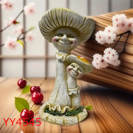 YY4545 Mantar Elf Biblo Silikon Kalıp: Doğanın Büyüsünü Taşıyan Sevimli Bir Hediye!