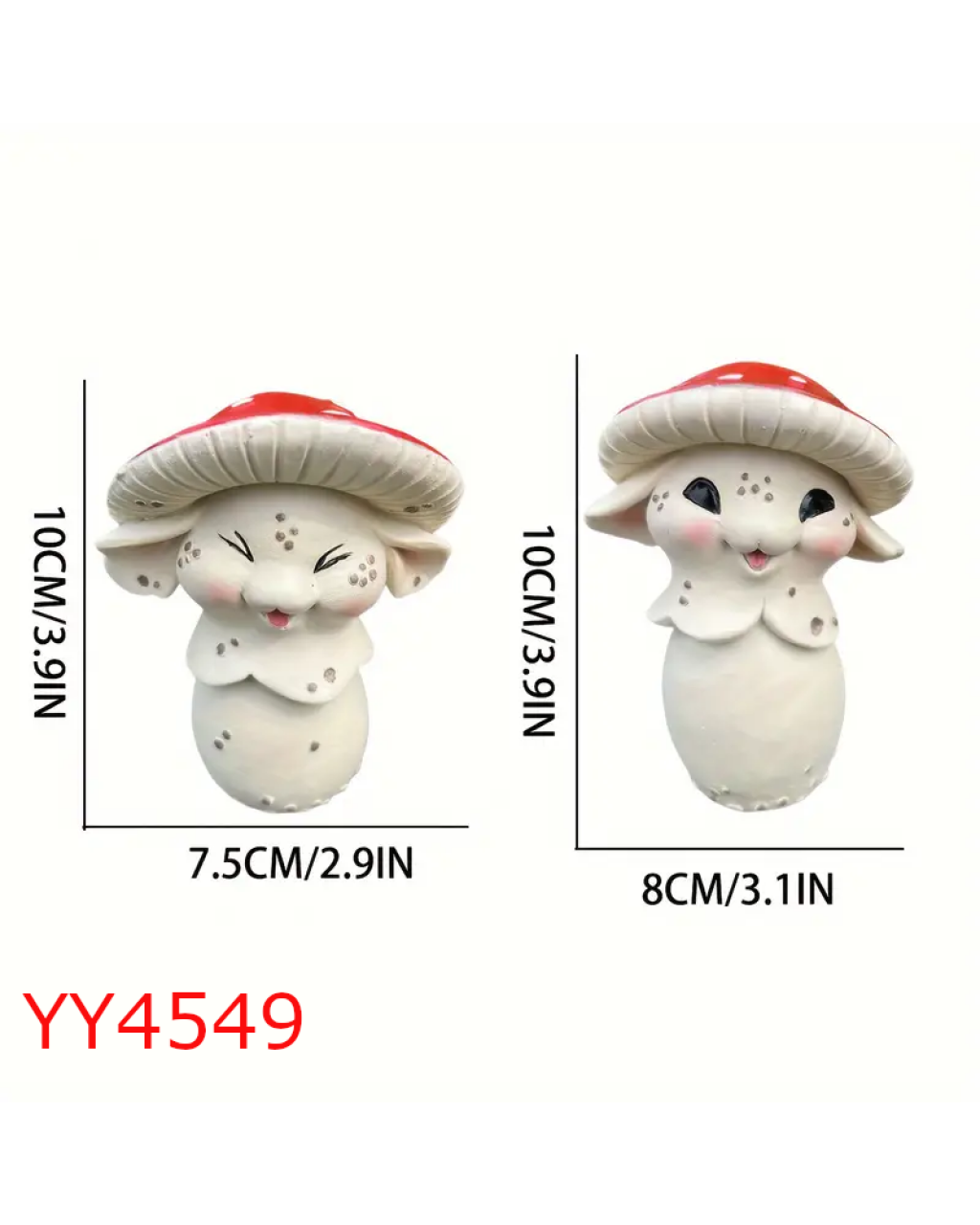 YY4549 Sevimli Mantar Peri Biblo Silikon Kalıp: Eğlenceli ve Anlamlı Hediye Seçeneği!