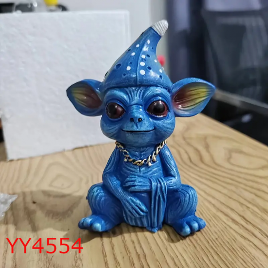 YY4554 Sevimli Yaratık Elf Biblo Silikon Kalıp: Eğlenceli ve Yaratıcı Bir Hediye!