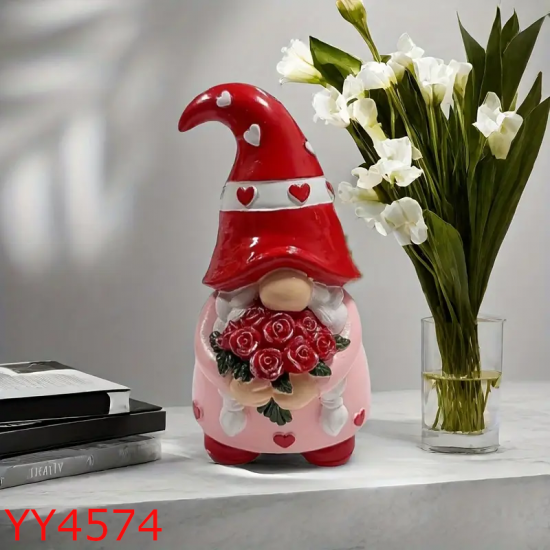 YY4574 ÇİÇEKLİ CÜCE BİBLO SİLİKON KALIP: ŞIK VE ANLAMLI BİR HEDİYE!