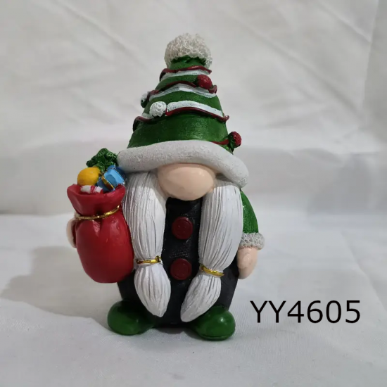 YY4605 HEDİYE PAKETİ TAŞIYAN CÜCE BİBLO SİLİKON KALIP: SEVİMLİ VE ANLAMLI HEDİYE SEÇENEĞİ!