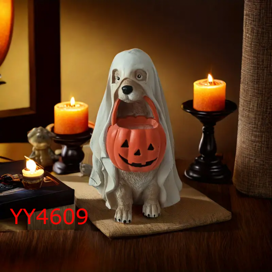 Halloween Temalı Köpek Biblo Silikon Kalıp • El Yapımı Cadılar Bayramı Dekoru için Hediye Seçeneği! Halloween Temalı Köpek Biblo Silikon Kalıp • El Yapımı Cadılar Bayramı Dekoru için Hediye Seçeneği!