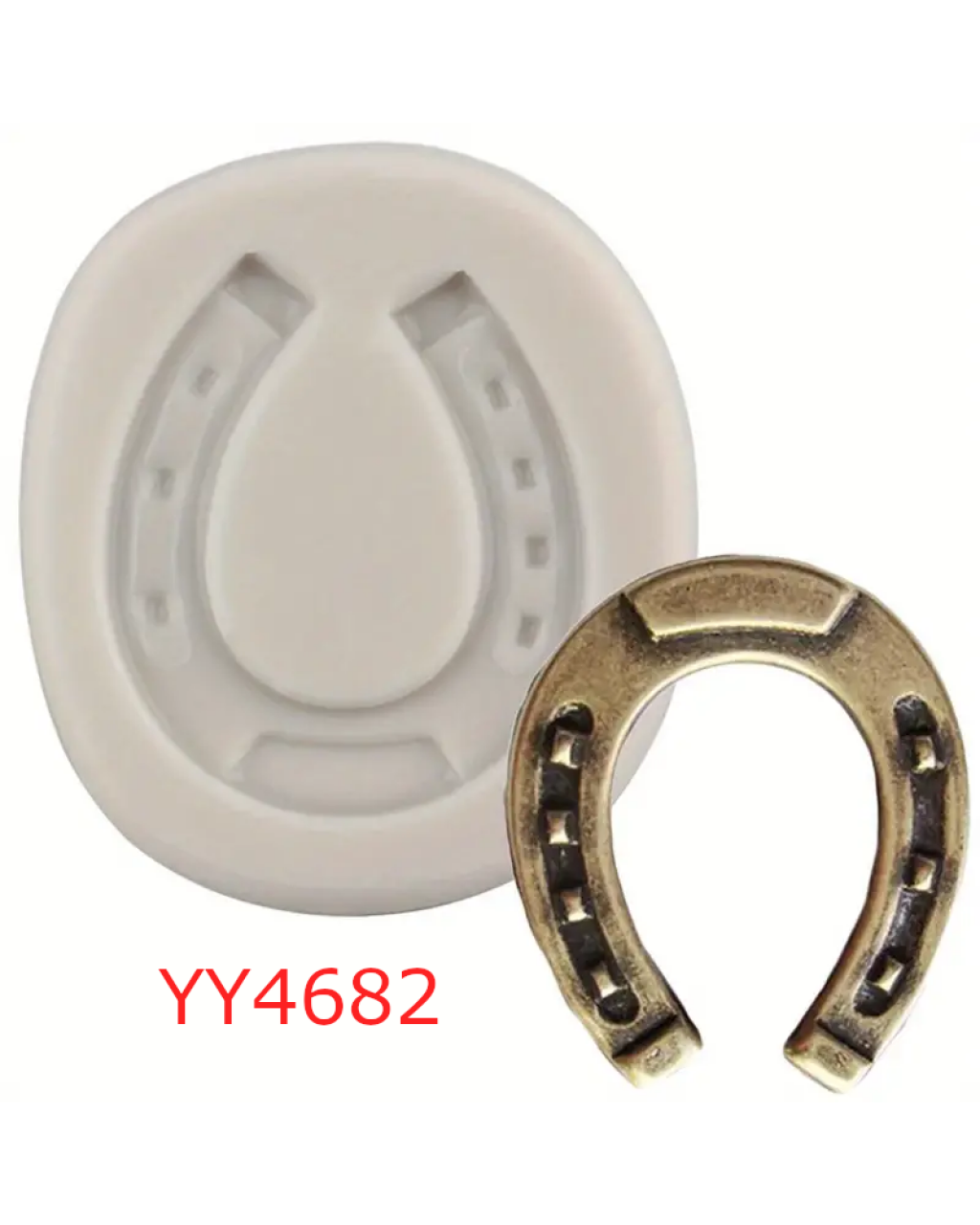 YY4682 - AT NALI BİBLO - SİLİKON KALIP