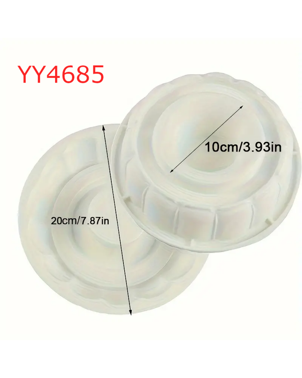 YY4685 - TASARIM SUKULET - MUMLUK - SİLİKON KALIP