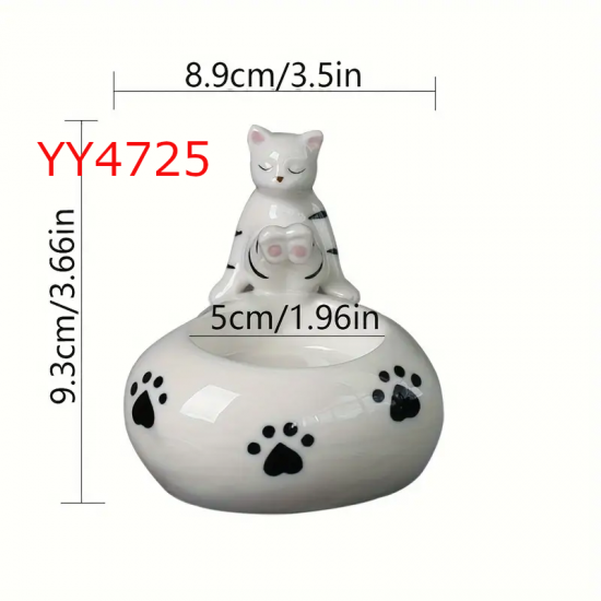 YY4725 - KEDİ MUMLUK - SİLİKON KALIP  YY4725 - KEDİ MUMLUK - SİLİKON KALIP