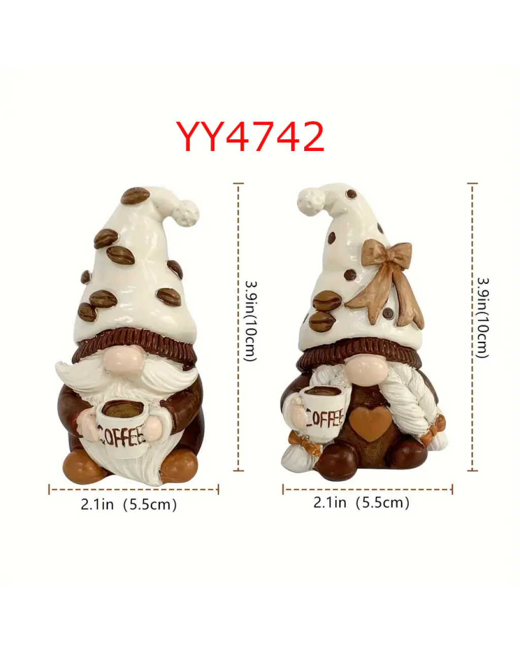 YY4742 - KAHVECİ - CÜCELER - SİLİKON KALIP 