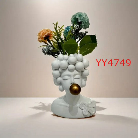 YY4749 - BALONLU KIZ - SAKSI - SİLİKON KALIP