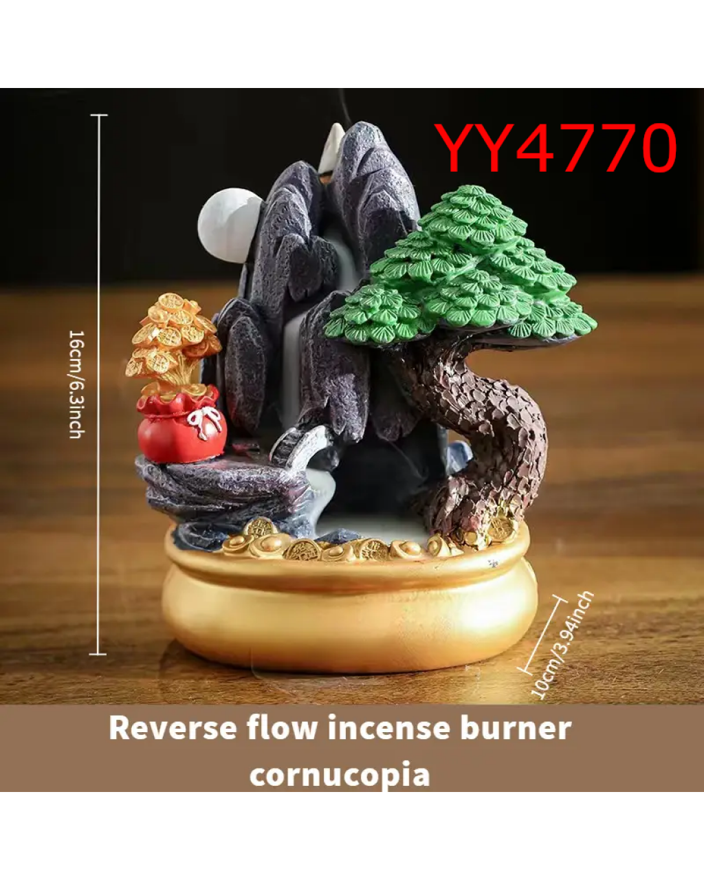 YY4770 Sandal Ağacı - Geri Akış Tütsülük - Silikon Kalıp – Doğal ve Şık Dekoratif Hediye! YY4770 Sandal Ağacı - Geri Akış Tütsülük - Silikon Kalıp – Doğal ve Şık Dekoratif Hediye!