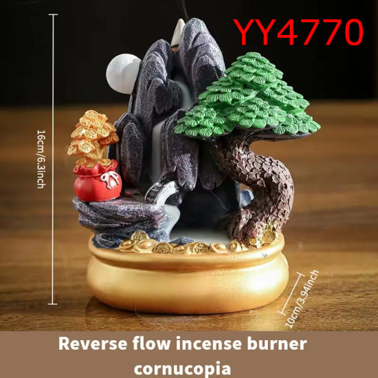 Sandal Ağacı - Geri Akış Tütsülük - Silikon Kalıp – Doğal ve Şık Dekoratif Hediye!