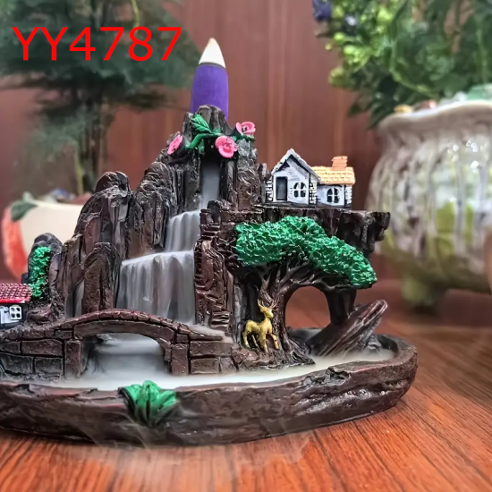 Harikalar Diyarı Geri Akış Tütsülük – Silikon Kalıp – Masalsı ve Şık Dekoratif Hediye!